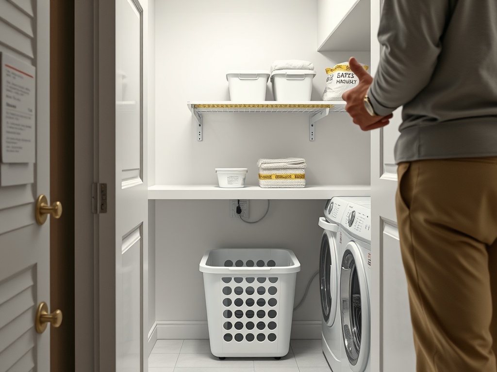 How to Redesign a Laundry Closet for More Capacity